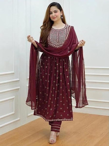 Arpiyan Women Kurta Pant Dupatta Set