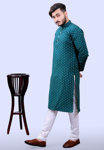 Tibra Collection Men Kurta Pyjama Ethnic Jacket Set