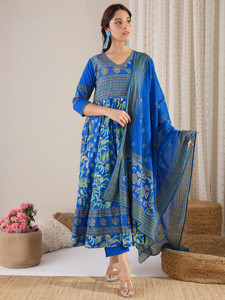 Indo Era Women Kurta Pant Dupatta Set