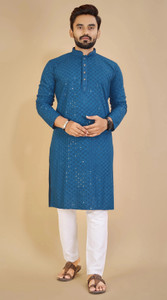 balajiis Men Kurta Pyjama Set
