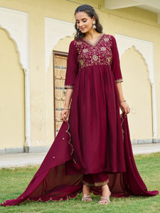 berrylicious Women Kurta Pant Dupatta Set
