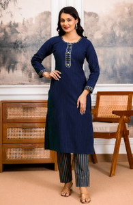 BILANZA Women Kurti Pant Set