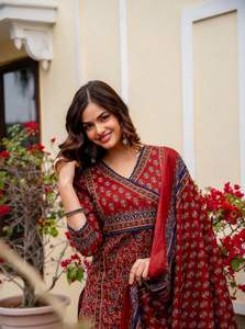 ANOUK Women Kurta Palazzo Dupatta Set