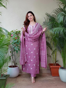 ISUEL Women Kurta Pant Dupatta Set