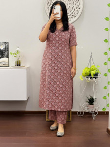 Dhibha Women Kurti Pant Set