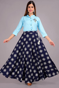LittleLady Women Shirt Skirt Set