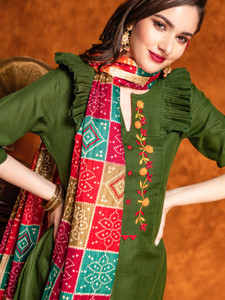 Youthnic Women Kurta Patiala Dupatta Set