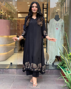 Shree Ganesh Women Kurta Palazzo Set