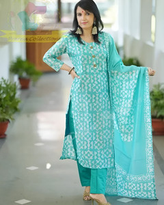 NoorainFabrics Women Kurta Pant Dupatta Set