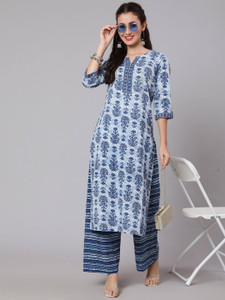 SAMOTA CREATION Women Kurta Palazzo Set