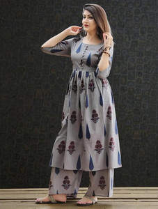 Nandi Women Kurti Palazzo Set