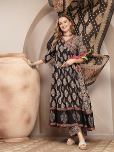 Nishabd Women Kurta Palazzo Dupatta Set