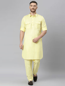 Kaashi Couture Men Kurta Pyjama Set