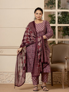 Yufta Women Kurta Pant Dupatta Set