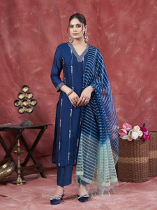 MOKOSH Women Kurta Pant Dupatta Set