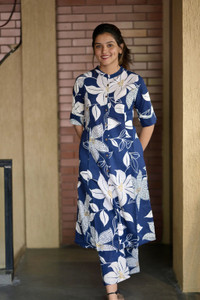 SELKET Women Kurta Palazzo Set