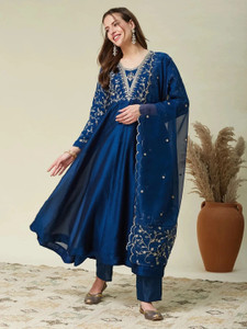 MOKOSH Women Kurta Pant Dupatta Set