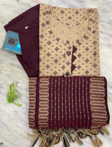 ACE COLLECTION Women Kurti Pant Dupatta Set