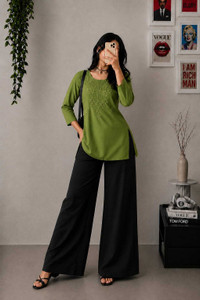 THE ZAYRANG Women Kurta Palazzo Set - Image 6