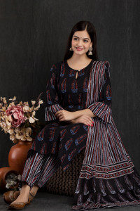 Divastri Women Kurta Pant Dupatta Set