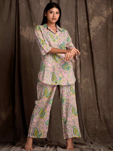 mokshi Women Kurta Palazzo Set