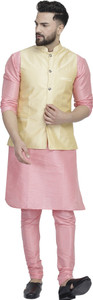 B BEN Men Kurta Pyjama Ethnic Jacket Set