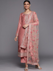 LIBAS Women Kurta Pant Dupatta Set
