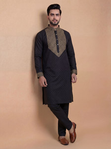 Tibra Men Kurta Pyjama Set - Image 6