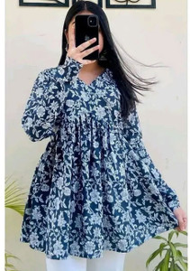 KYC-GG Women Printed Anarkali Kurta