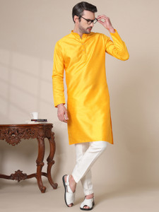 ADHIRAJAN Men Kurta Pyjama Set