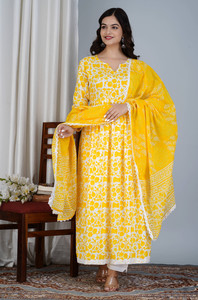 rudrama Women Kurta Pant Dupatta Set