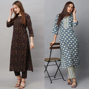 HOLY STAR WORLD Women Kurti Pant Set