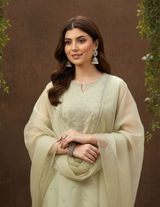 Fabian Fashion Women Kurta Palazzo Dupatta Set