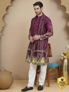 Jompers Men Kurta Pyjama Set - Image 6