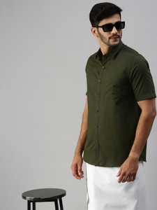Ramraj Cotton Men Shirt Dhoti Set