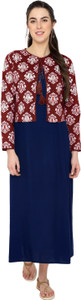 SHASHVI Women Kurta Ethnic Jacket Set