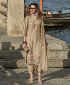 MOJILAA Women Kurta Salwar Dupatta Set
