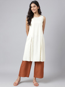 Aurelia Women Kurta Palazzo Ethnic Jacket Set