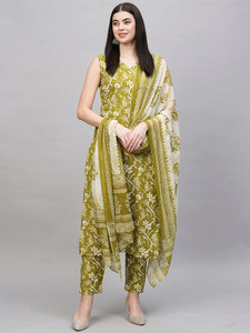 Lamba Creations Women Kurti Pant Dupatta Set