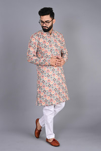 FUBAR Men Kurta Pyjama Set