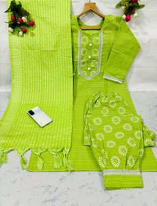 Ary collection Women Kurta Salwar Dupatta Set