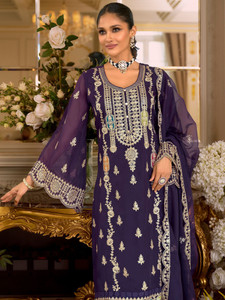 Indo Era Women Kurta Pant Dupatta Set