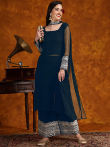 Youthnic Women Kurta Palazzo Dupatta Set