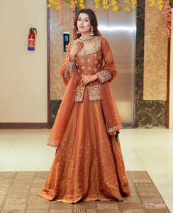 Trivety Embroidered Stitched Lehenga Choli