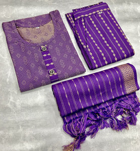 Andheriyas Collection Women Kurta Pant Dupatta Set