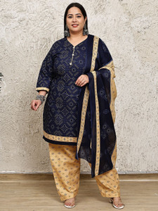 Aaradhya Fashion Women Kurta Patiala Dupatta Set