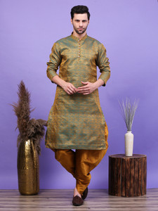 Sydney Heights Men Kurta Dhoti Pant Set