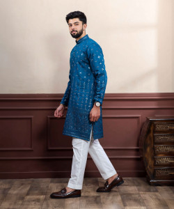 Koshin Men Kurta Pyjama Set