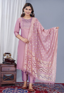 DIMPLE EXPORTS Women Kurta Pant Dupatta Set