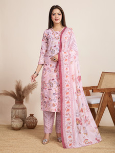 Women Basket Women Kurta Pant Dupatta Set